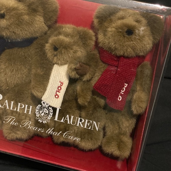 Vtg Ralph Lauren holiday Polo Bears - Picture 3 of 5